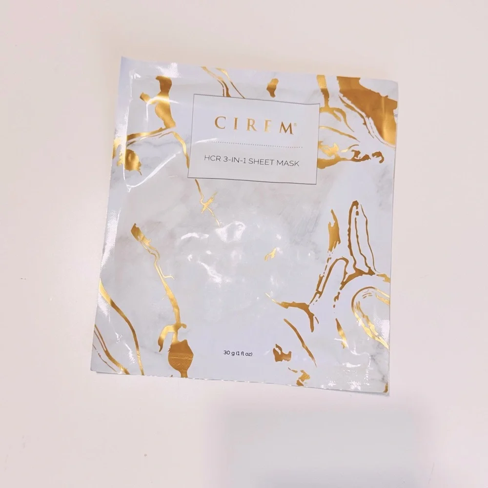 CIREM HCR 3-in-1 Sheet Mask Luxury Gold Skincare Face Mask ✨$799 MSRP✨